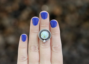Orb Ring - Gobi Turquoise - Size 7