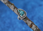 Echo Ring - Cloud Mt. Turquoise - Size 10