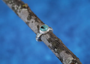 Aster Ring - Carico Lake Turquoise - Size 6