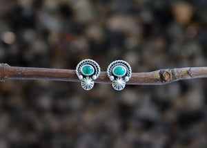 Mojave Studs - Emerald Valley Turquoise