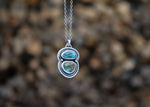 Acacia Necklace - Stormy Mt. Turquoise