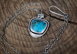 Nevada Turquoise Sun Ray Necklace
