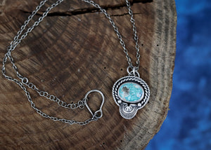 Aurora Necklace - White Water Turquoise