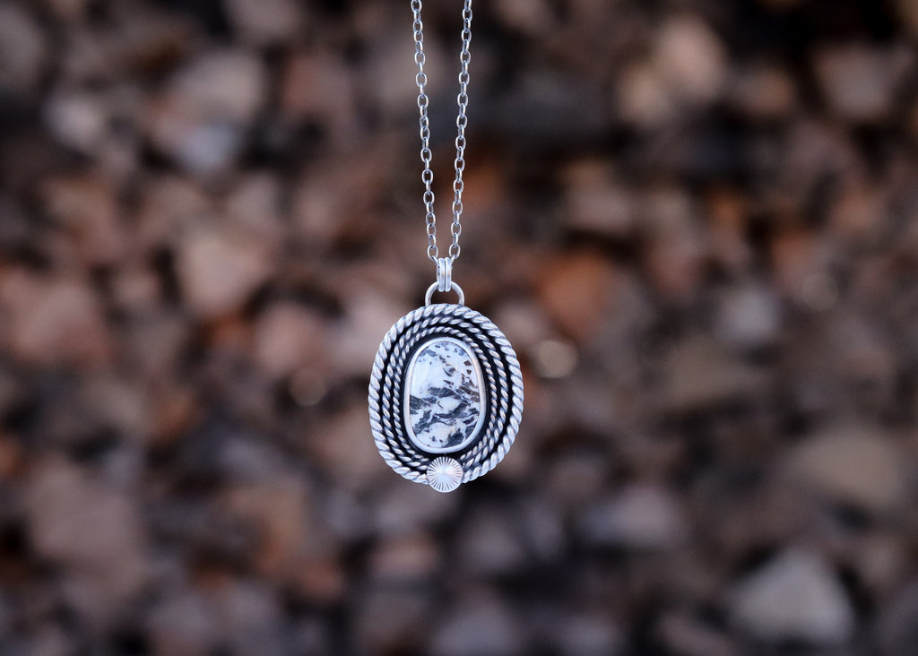 Portal Necklace - White Buffalo