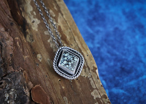 Starfox Variscite Diamond Necklace