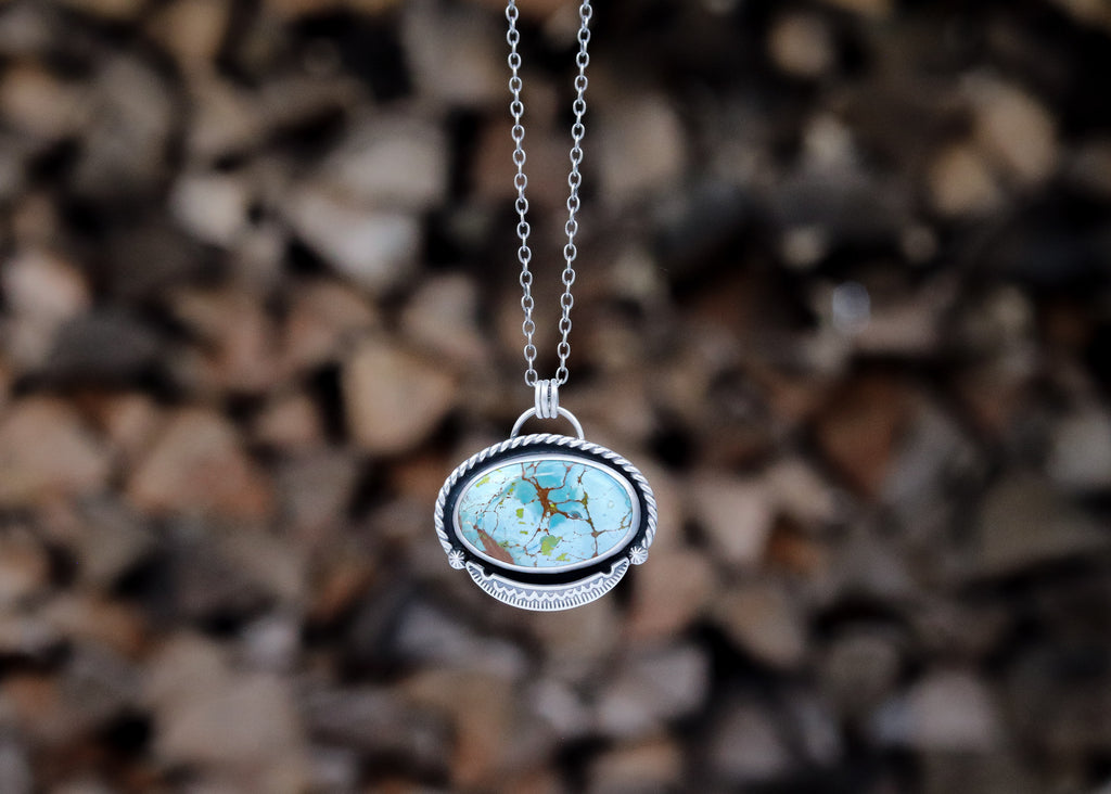 Gobi Turquoise Sol Necklace