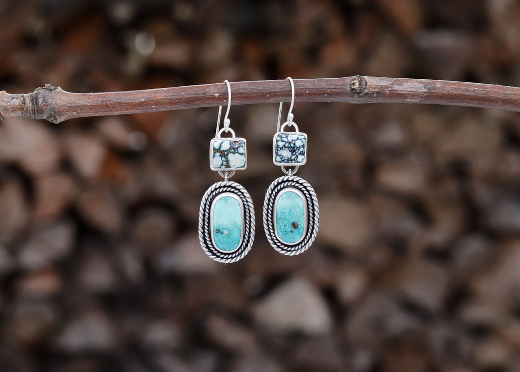 White Water + Calypso Earrings