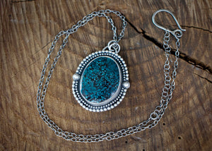 Perigee Necklace - Cloud Mt. Turquoise