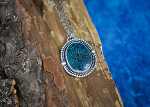 Perigee Necklace - Cloud Mt. Turquoise