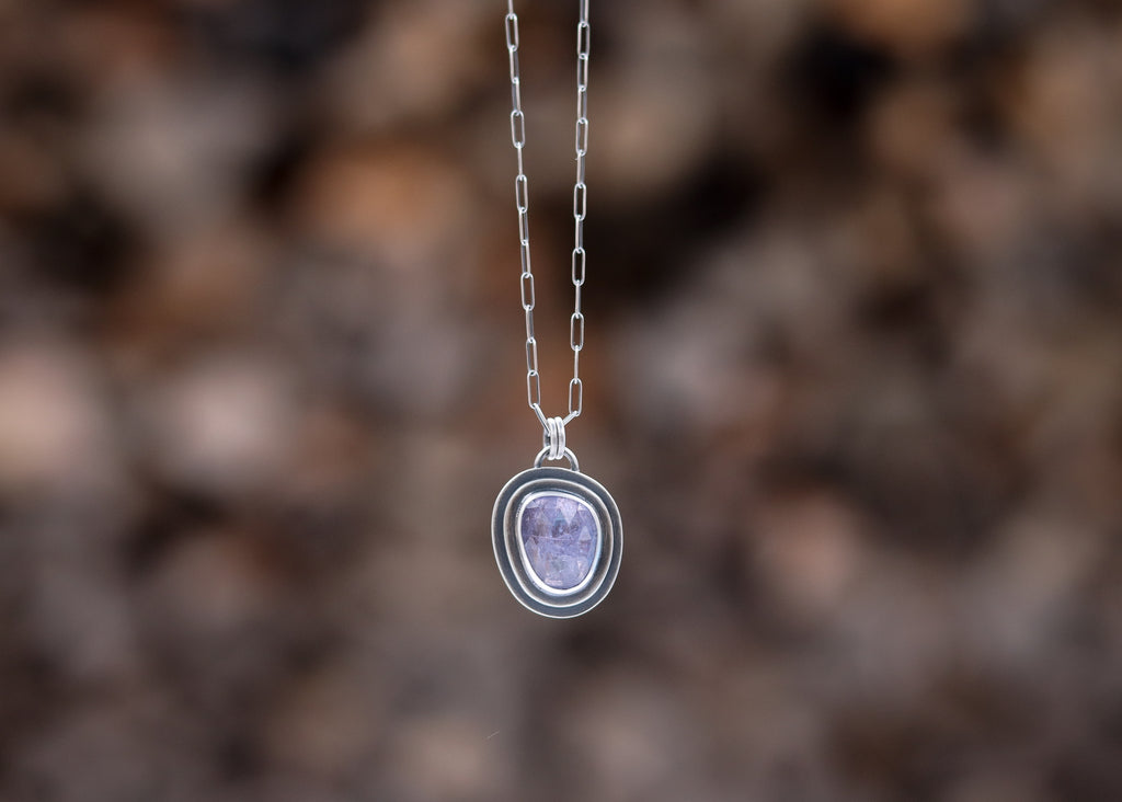 Ripple Necklace - Tanzanite