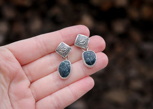 New Lander Diamond Burst Earrings