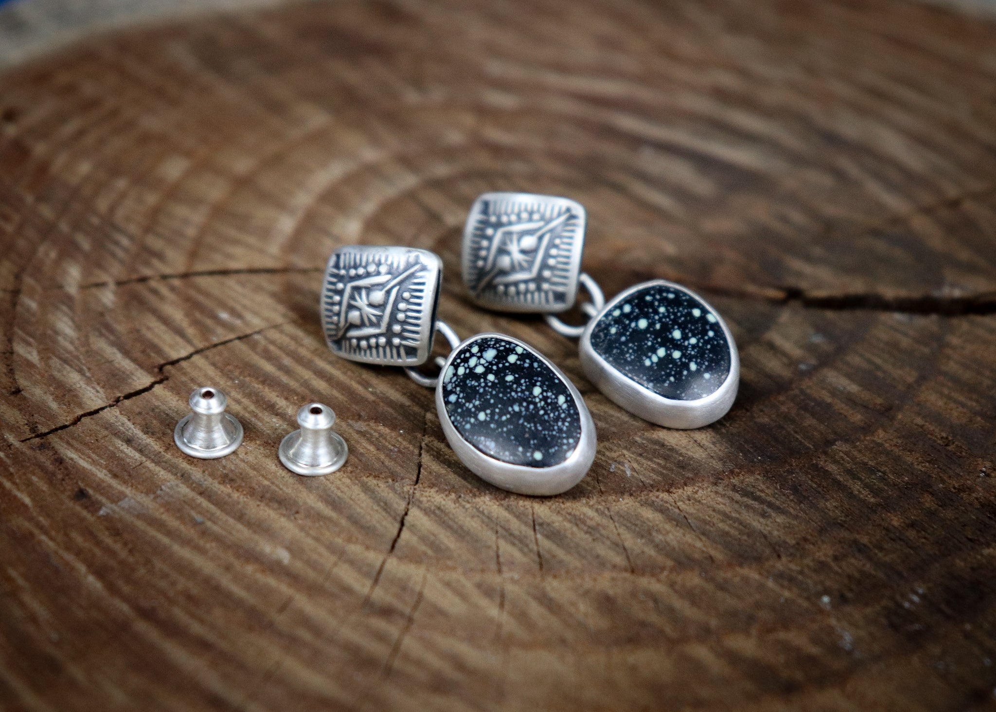 New Lander Diamond Burst Earrings