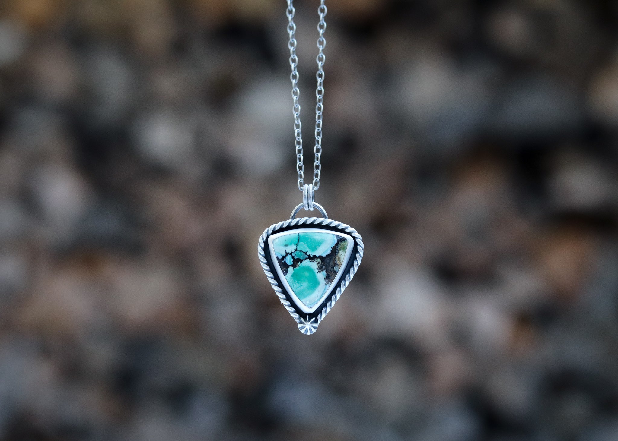 Bamboo Mt. Turquoise Necklace